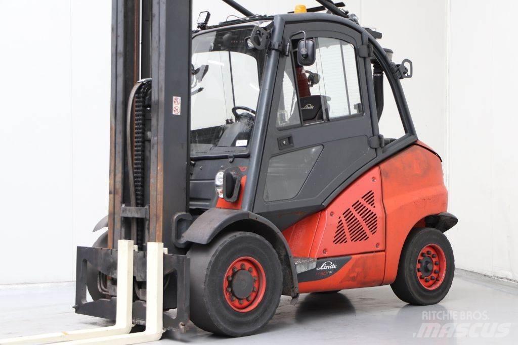 Linde H50D-02 Tehnika ar dīzeļa dzinēju