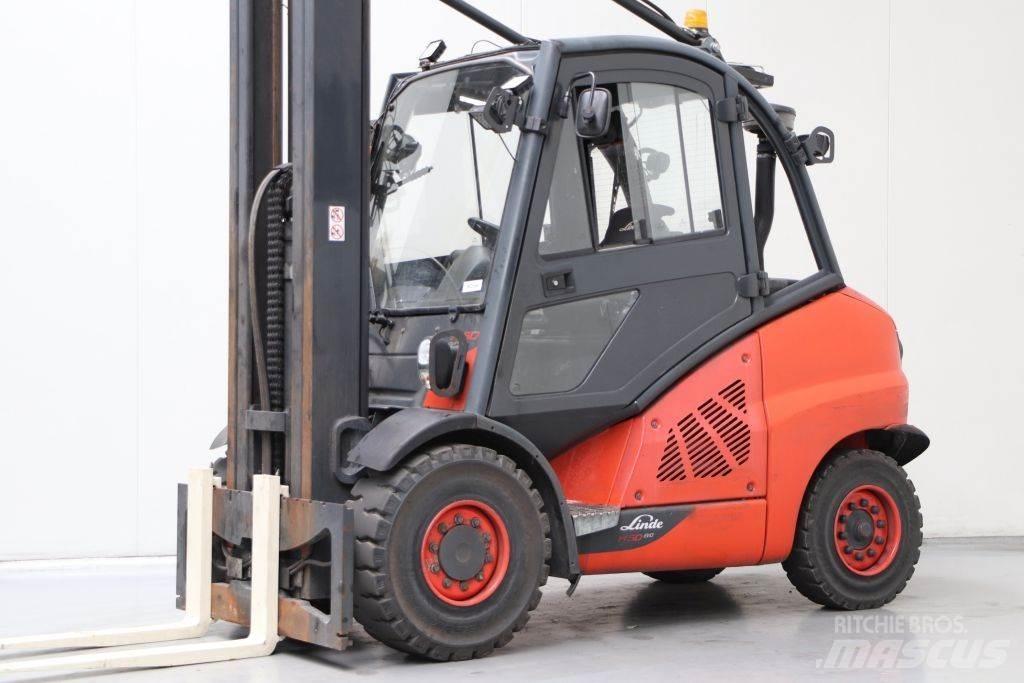 Linde H50D-02 Tehnika ar dīzeļa dzinēju