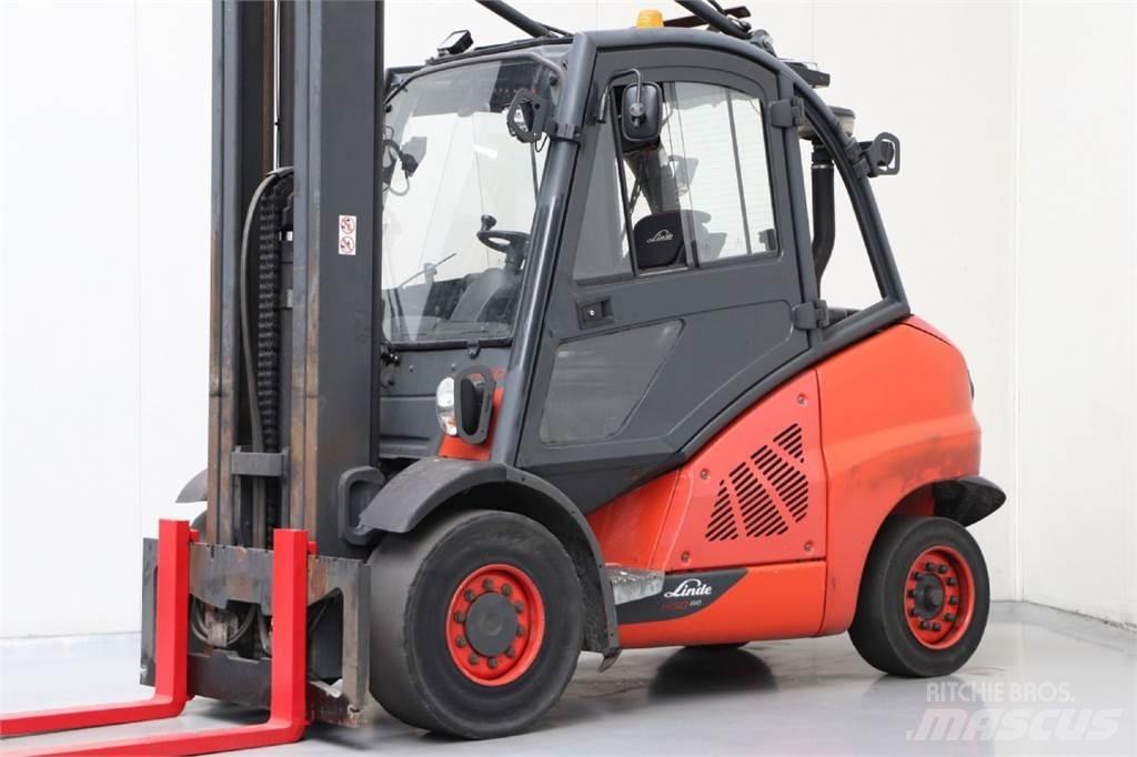 Linde H50D-02 Tehnika ar dīzeļa dzinēju