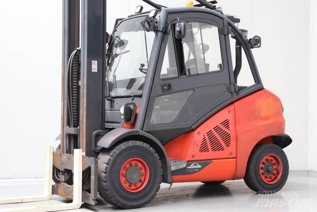 Linde H50D-02 Tehnika ar dīzeļa dzinēju