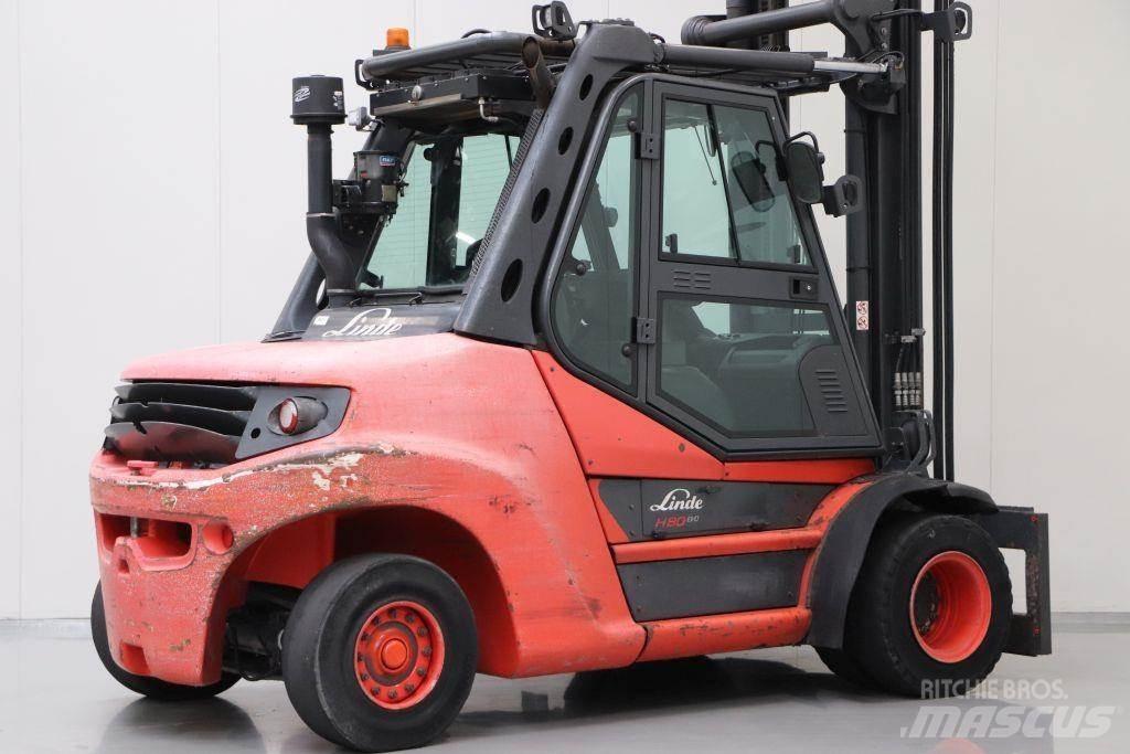 Linde H80D-03/900 Tehnika ar dīzeļa dzinēju