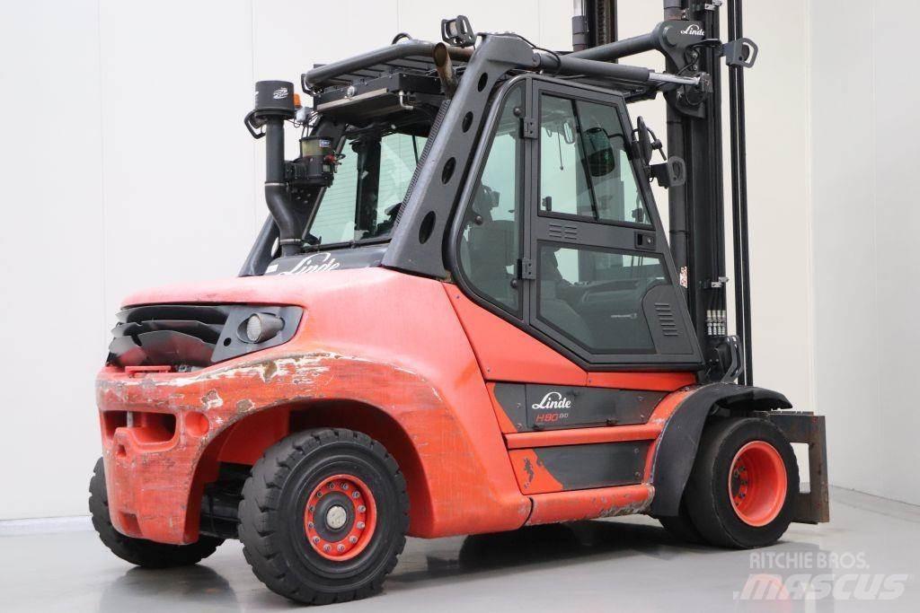 Linde H80D-03/900 Tehnika ar dīzeļa dzinēju