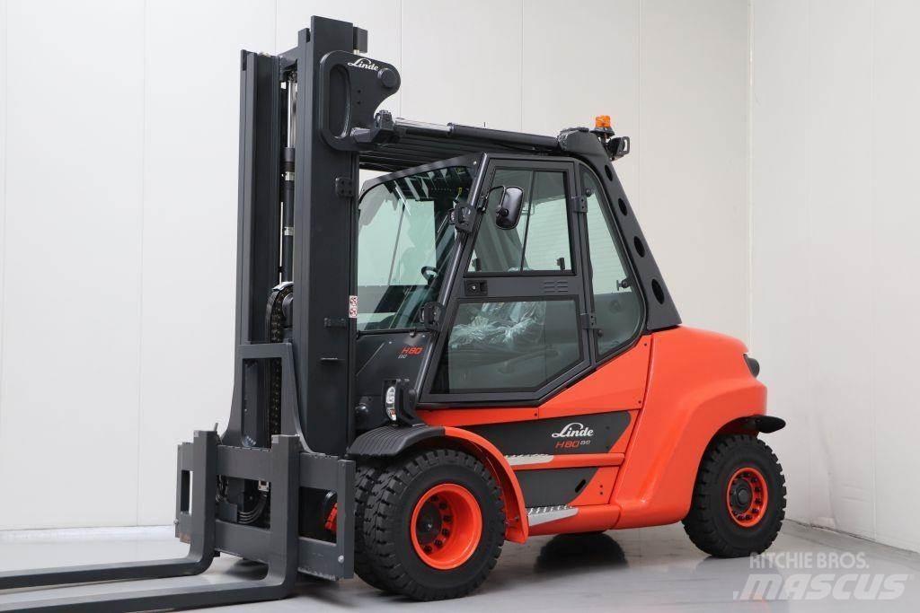 Linde H80D-03/900 Tehnika ar dīzeļa dzinēju
