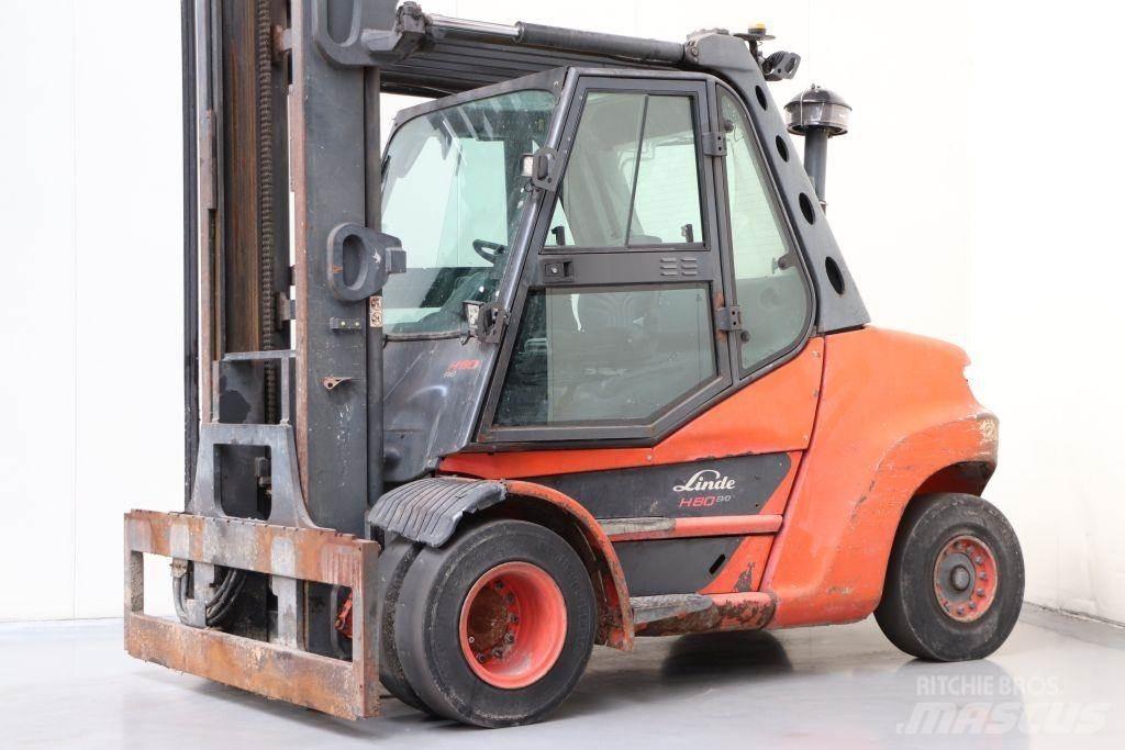 Linde H80D-03/900 Tehnika ar dīzeļa dzinēju