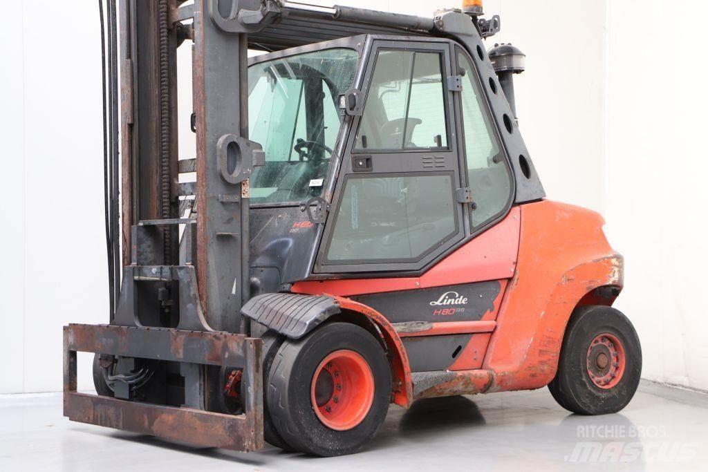 Linde H80D-03/900 Tehnika ar dīzeļa dzinēju