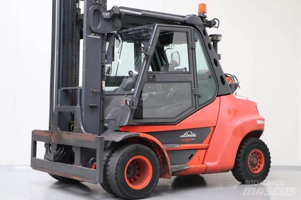 Linde H80T-03/900 LPG tehnika