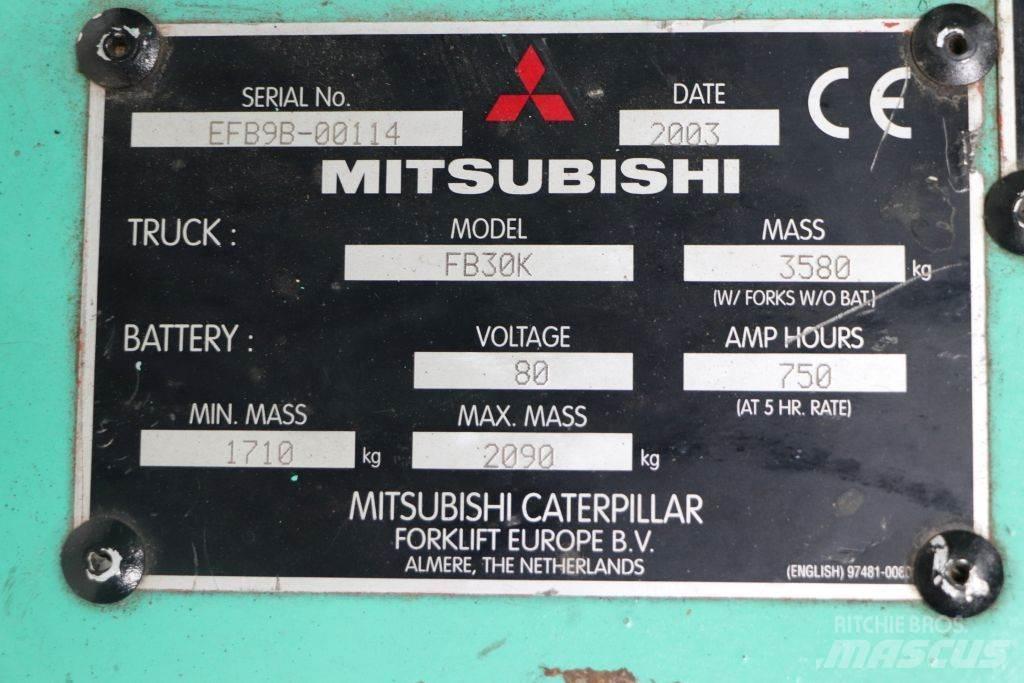 Mitsubishi FB30K Elektriskie iekrāvēji