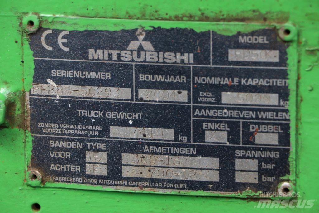 Mitsubishi FD50K Tehnika ar dīzeļa dzinēju