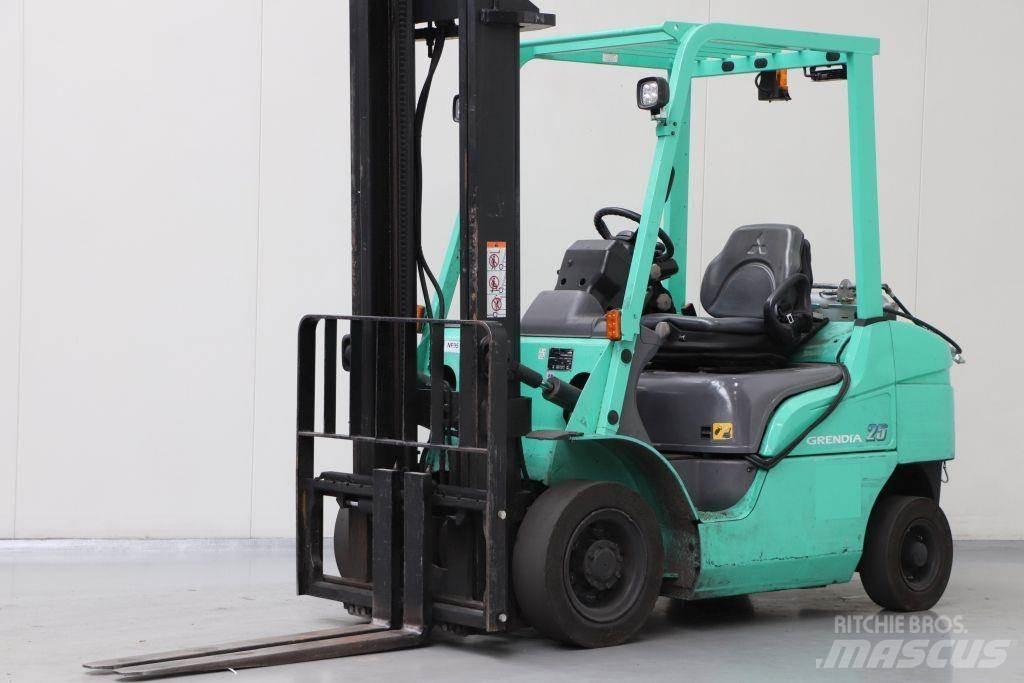 Mitsubishi FG25NT LPG tehnika