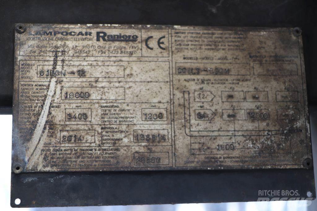 Raniero C160H-12 Tehnika ar dīzeļa dzinēju