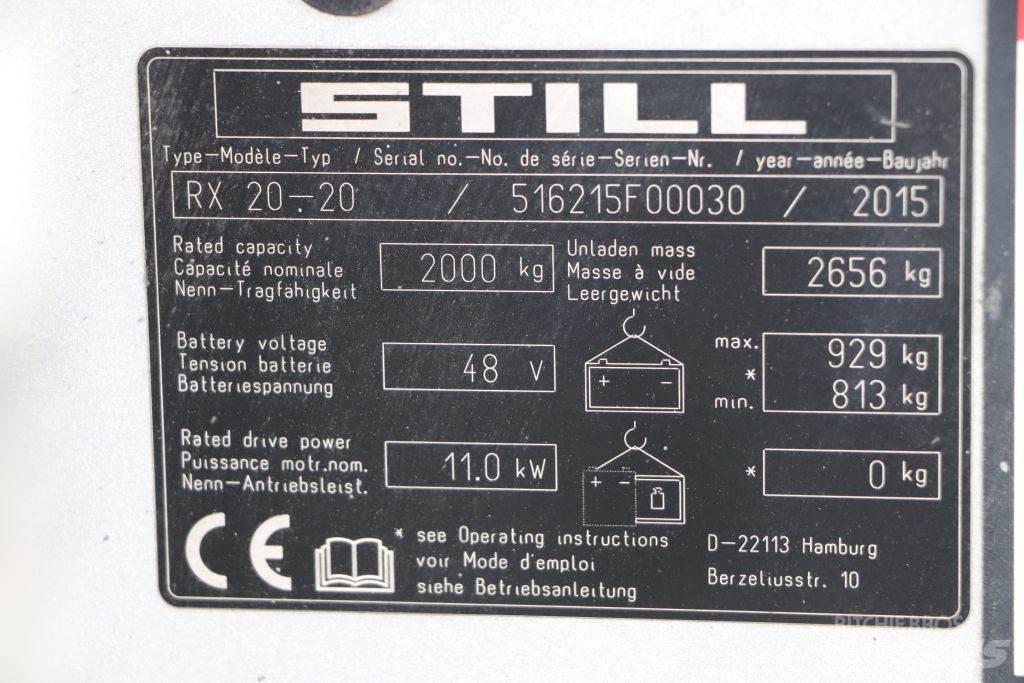 Still RX20-20 Elektriskie iekrāvēji