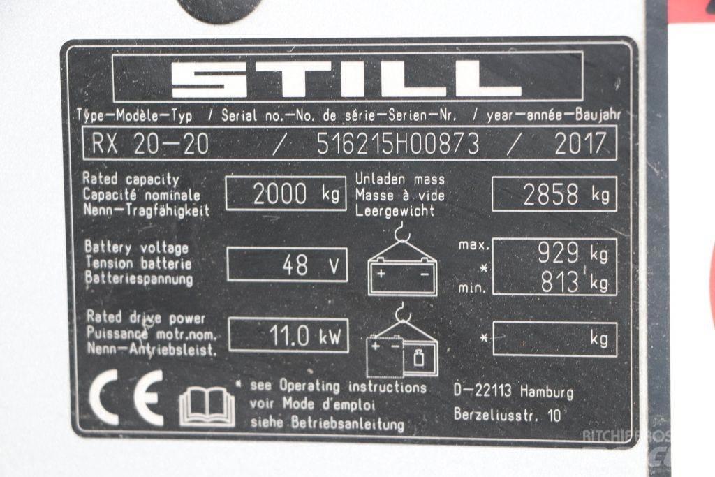 Still RX20-20 Elektriskie iekrāvēji
