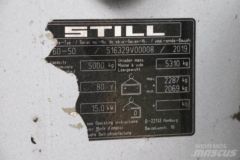 Still RX60-50 Elektriskie iekrāvēji