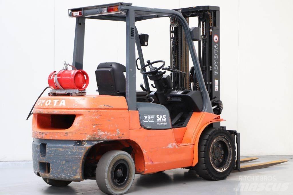 Toyota 02-7FGJF35 LPG tehnika
