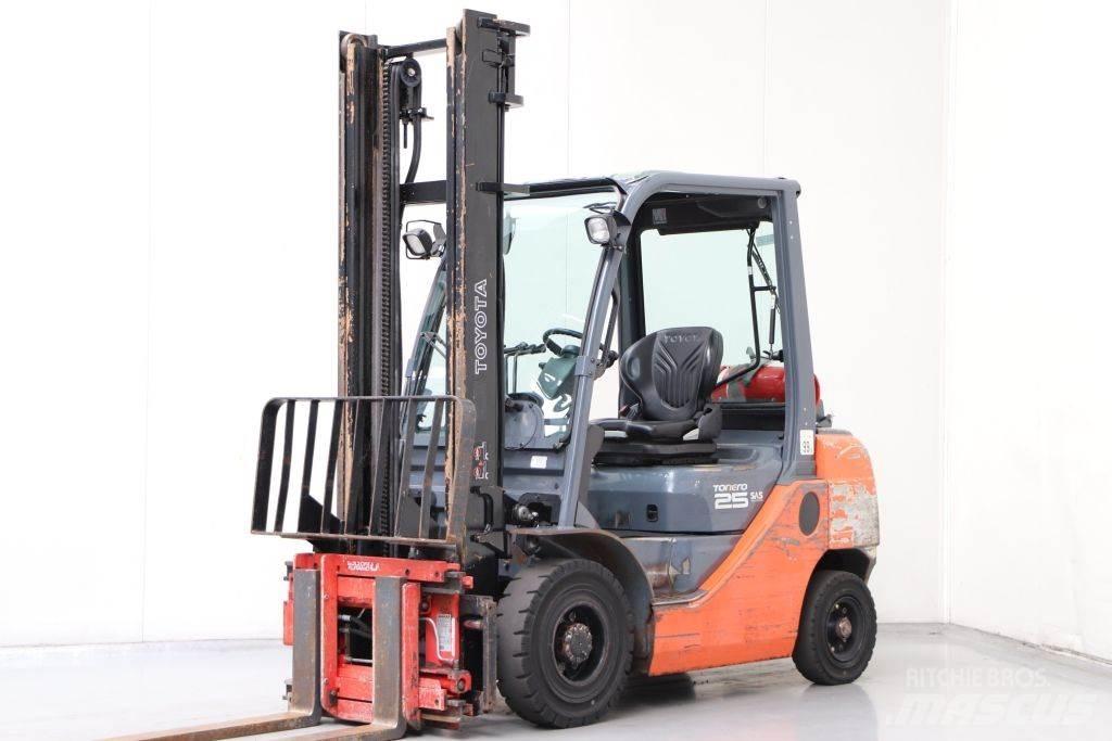 Toyota 02-8FGF25 LPG tehnika