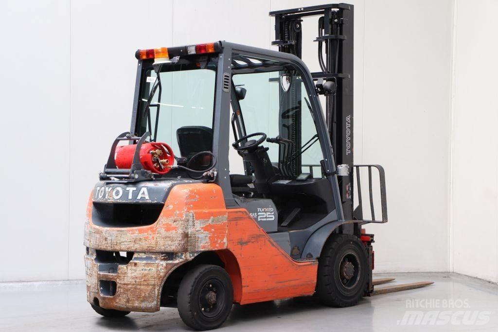 Toyota 02-8FGF25 LPG tehnika