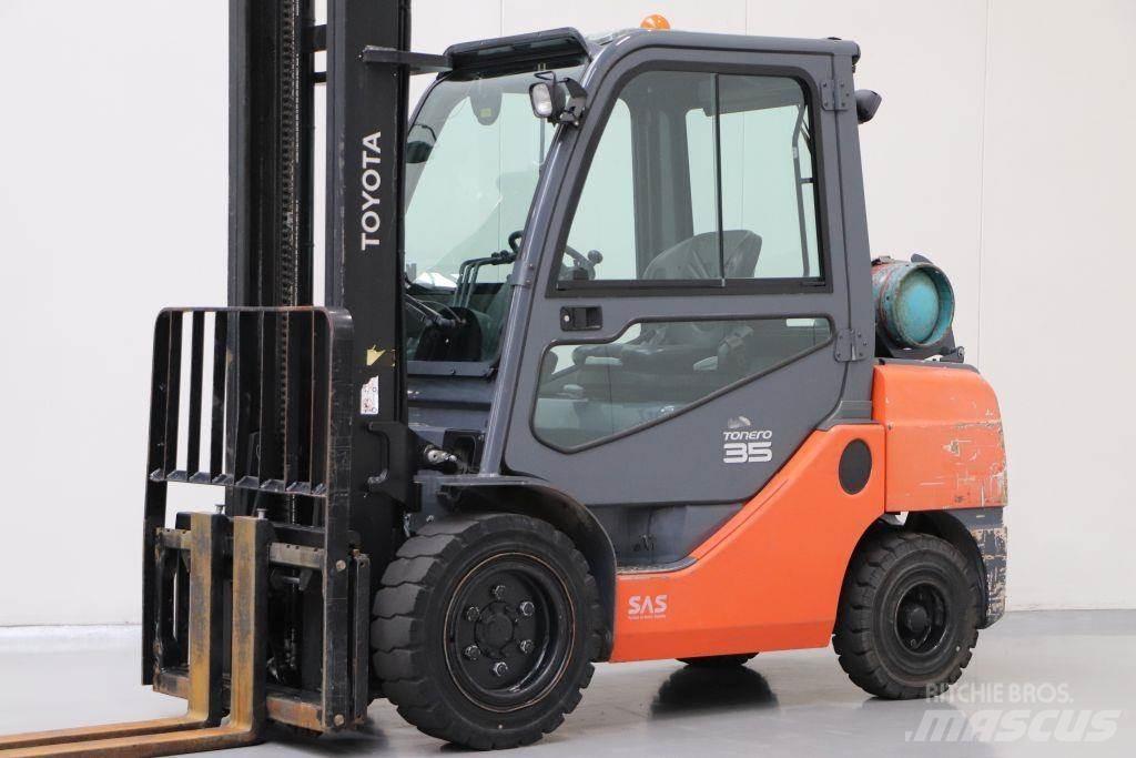 Toyota 02-8FGJF35 LPG tehnika