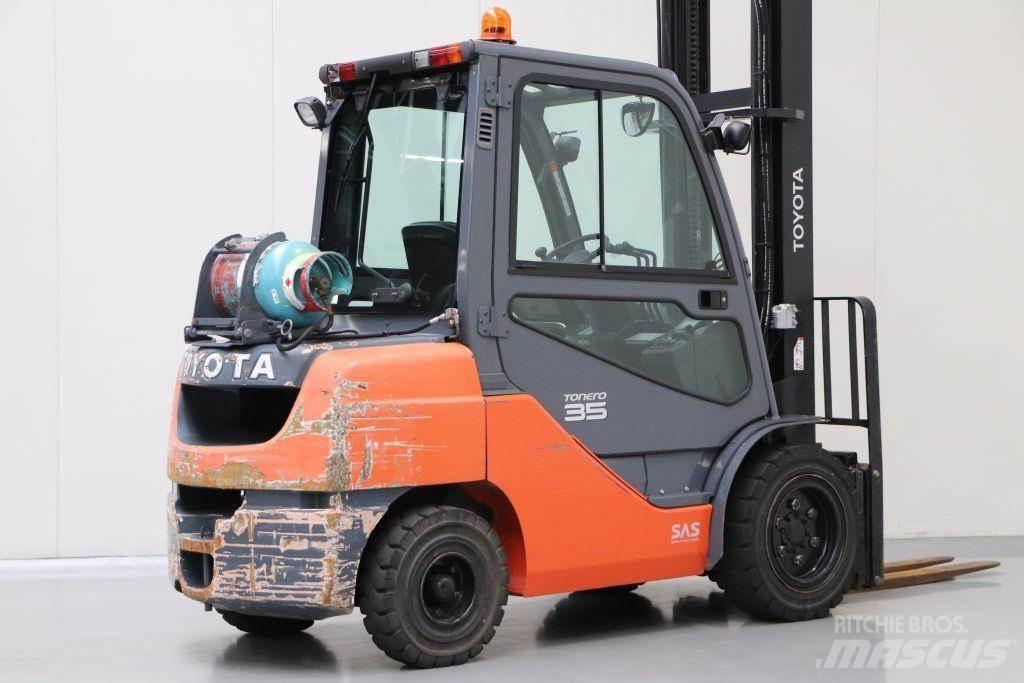 Toyota 02-8FGJF35 LPG tehnika