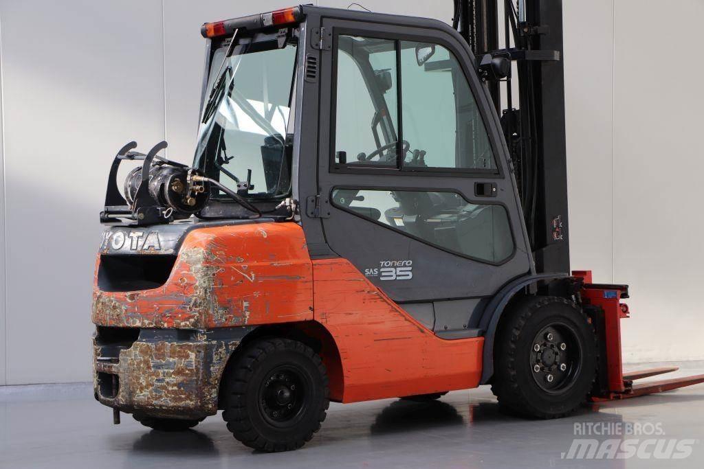 Toyota 02-8FGJF35 LPG tehnika