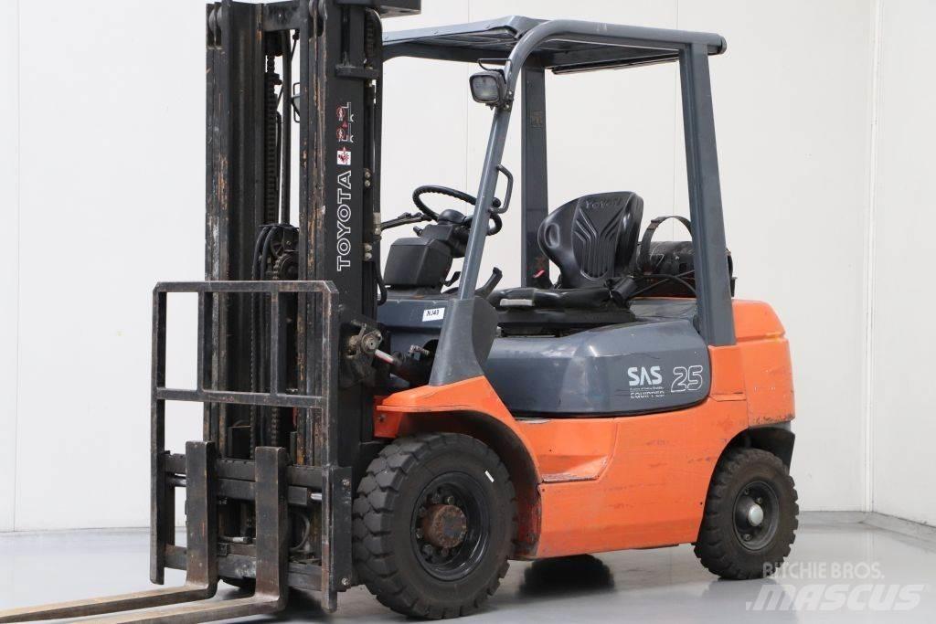 Toyota 42-7FGF25 LPG tehnika