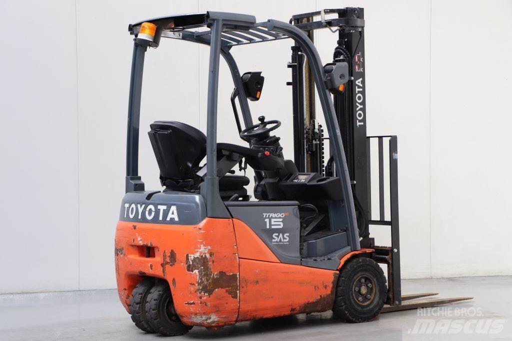 Toyota 8FBET15 Elektriskie iekrāvēji