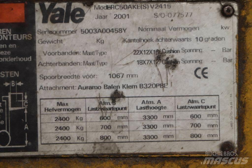 Yale ERC50AKE Elektriskie iekrāvēji