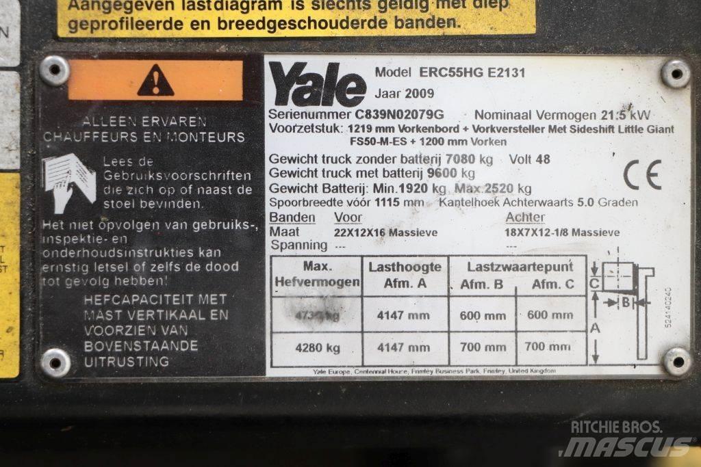 Yale ERC55HG Elektriskie iekrāvēji