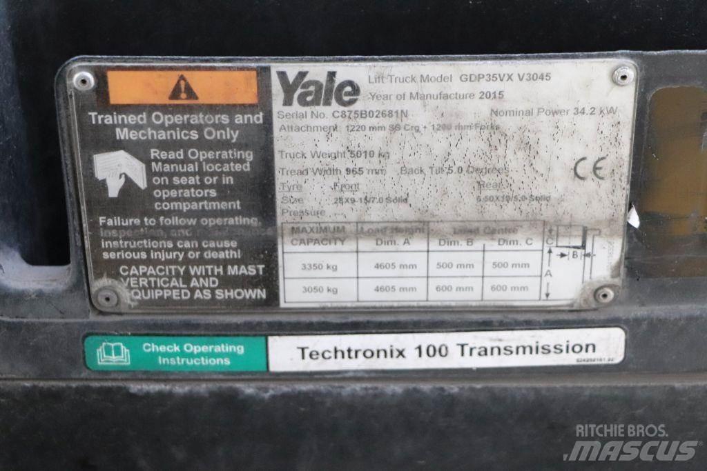 Yale GDP35VX Tehnika ar dīzeļa dzinēju