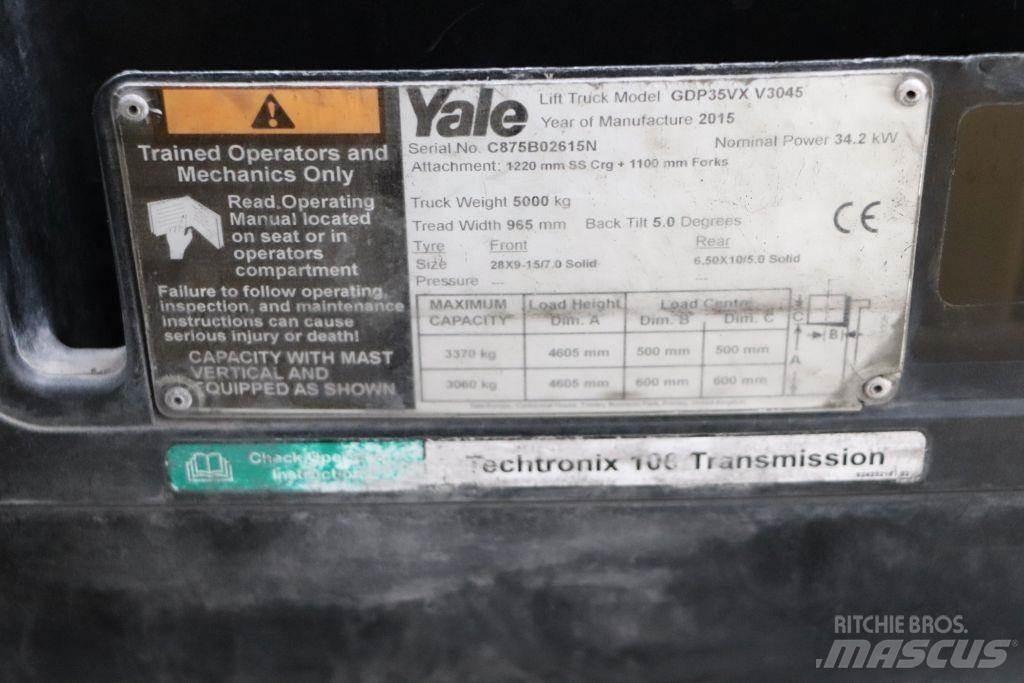 Yale GDP35VX Tehnika ar dīzeļa dzinēju