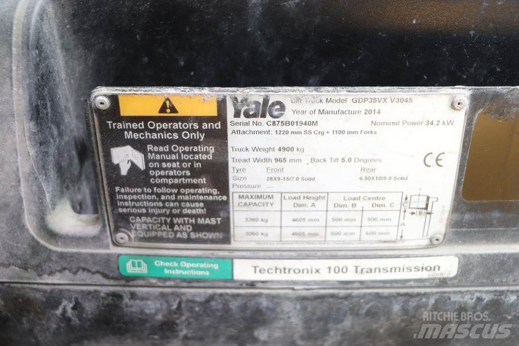 Yale GDP35VX Tehnika ar dīzeļa dzinēju