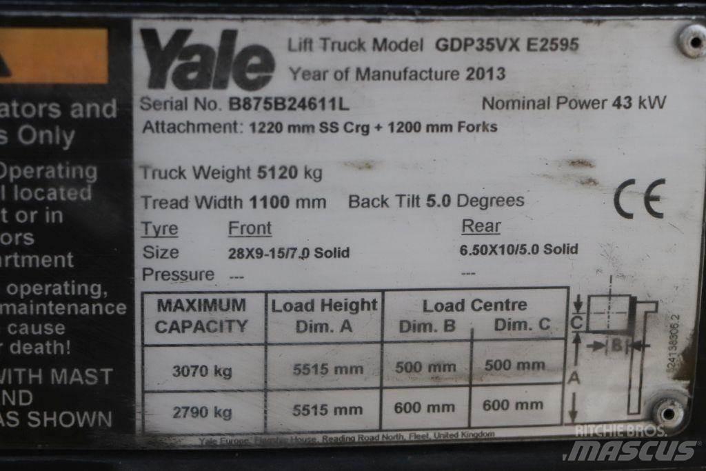 Yale GDP35VX Tehnika ar dīzeļa dzinēju