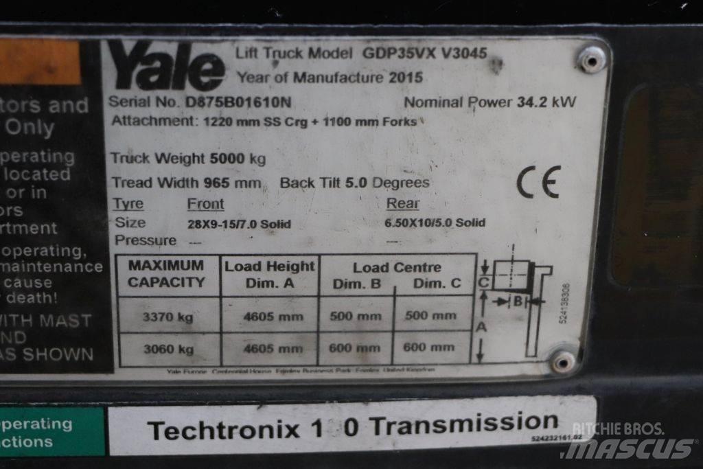 Yale GDP35VX Tehnika ar dīzeļa dzinēju