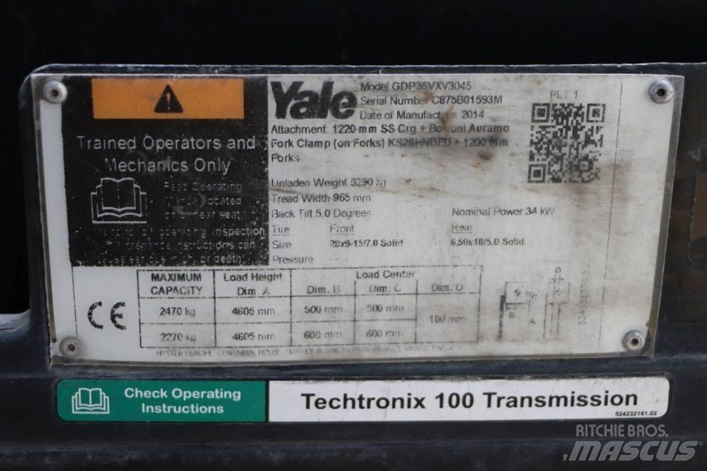 Yale GDP35VX Tehnika ar dīzeļa dzinēju