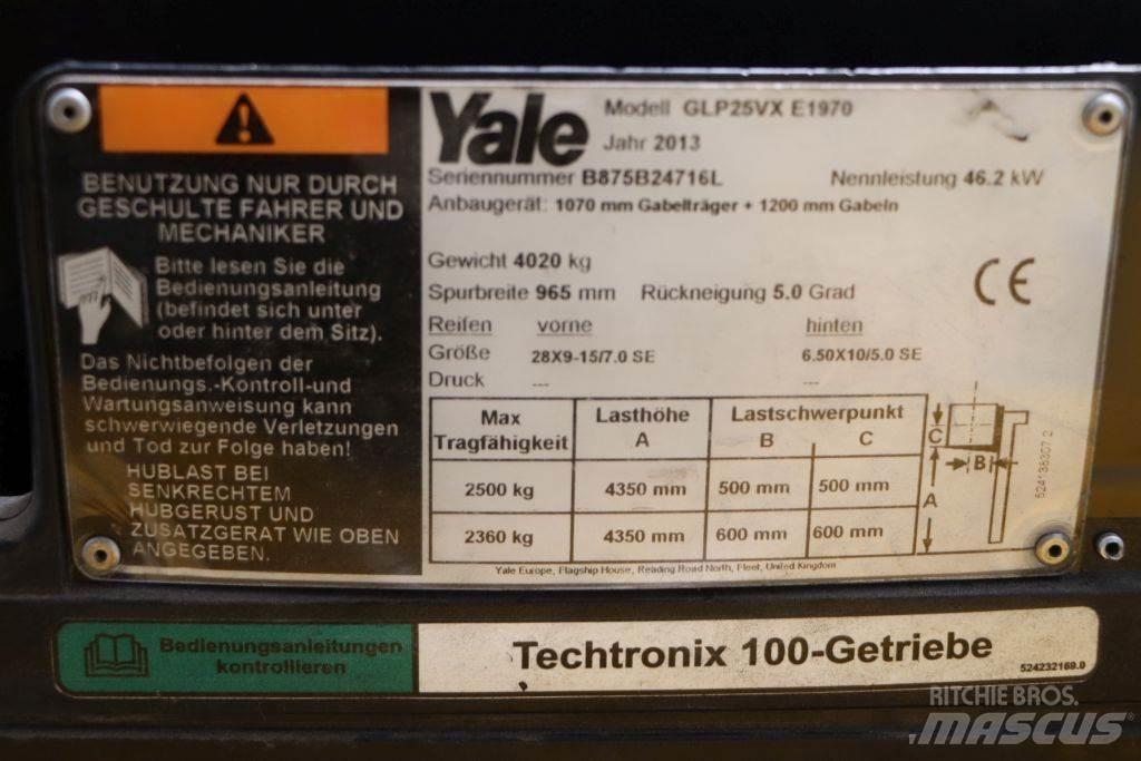 Yale GLP25VX LPG tehnika