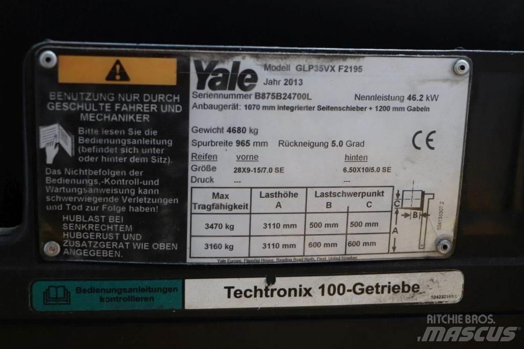 Yale GLP35VX LPG tehnika