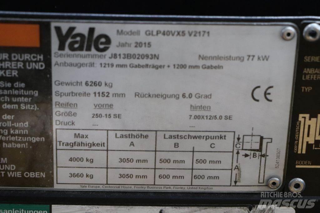 Yale GLP40VX5 LPG tehnika
