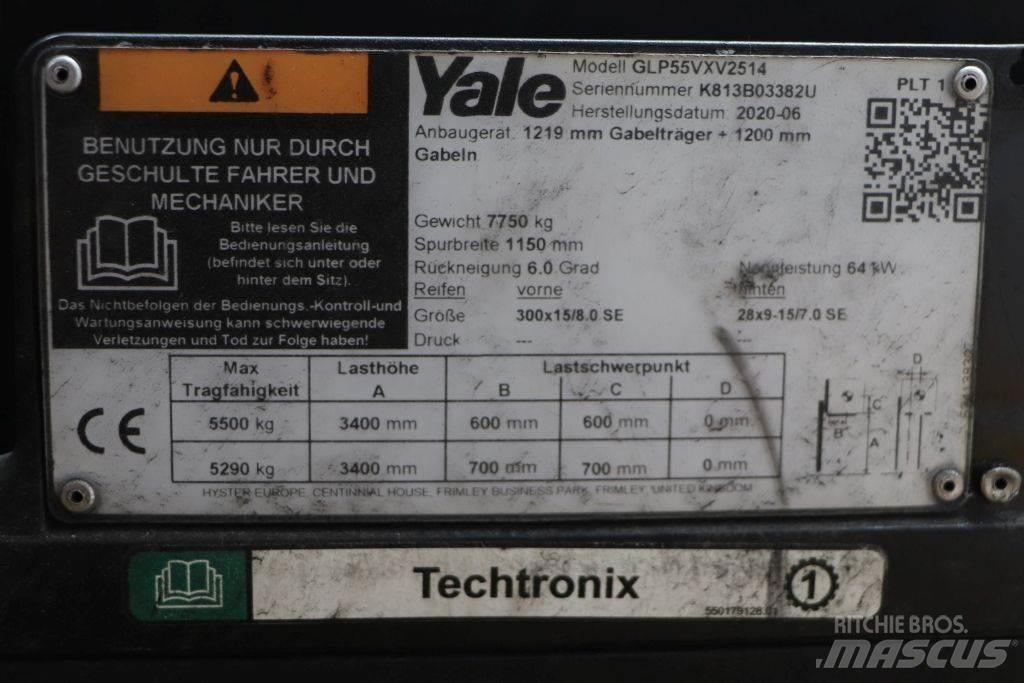 Yale GLP55VX LPG tehnika