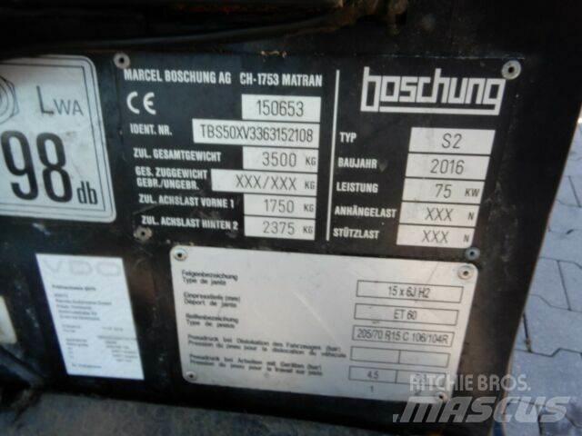 Boschung S2 Ielu tīrīšanas mašīnas