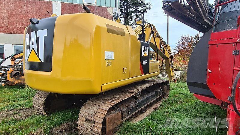 CAT 318 FL Kāpurķēžu ekskavatori