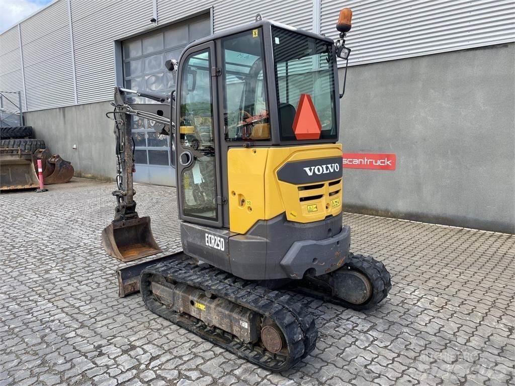 Volvo ECR25 Ekskavatori uz riteņiem