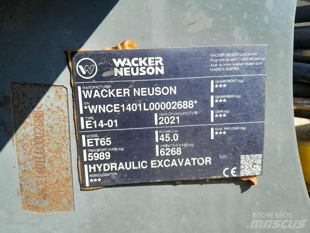 Wacker Neuson ET 65 Kāpurķēžu ekskavatori