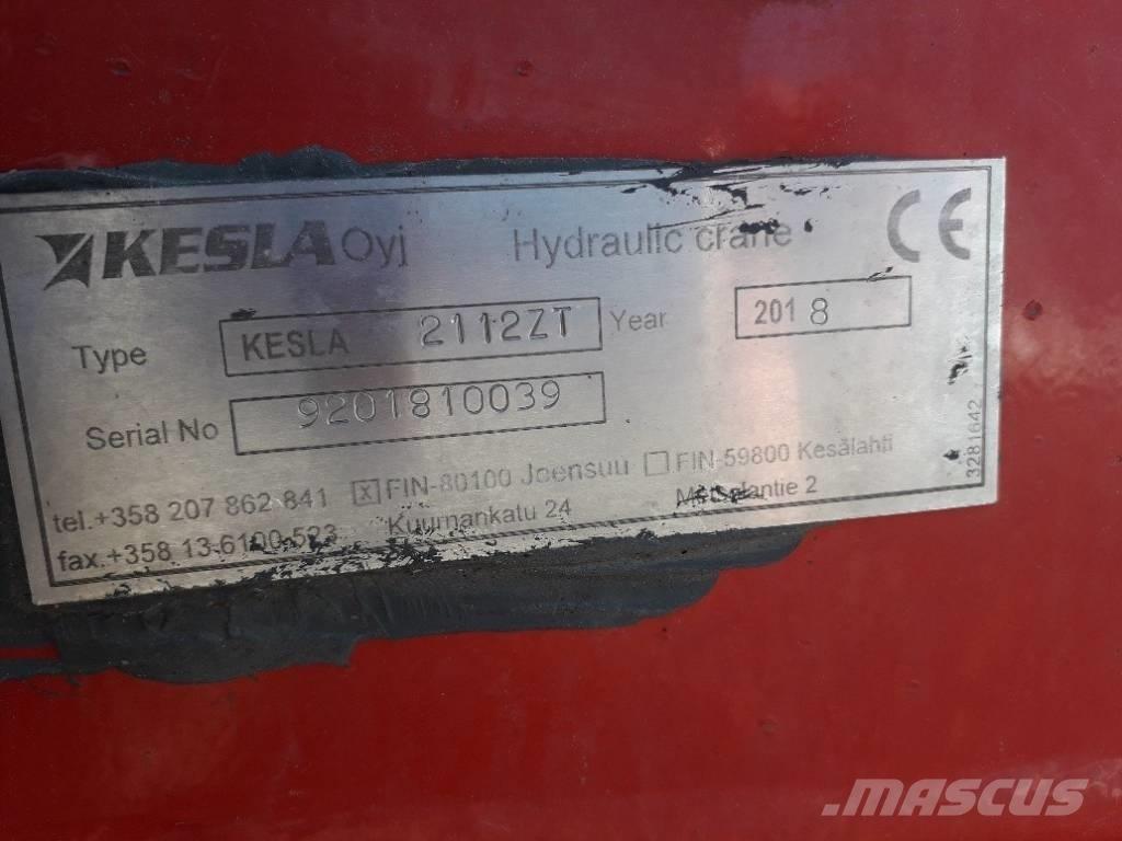 Kesla 2112ZT Kokmateriālu krāni