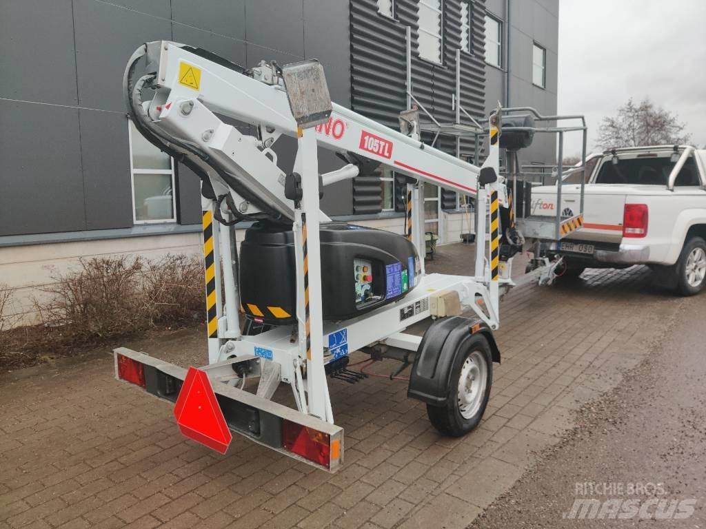 Dino 105 TL Skylift Pacēlājplatformas - piekabes