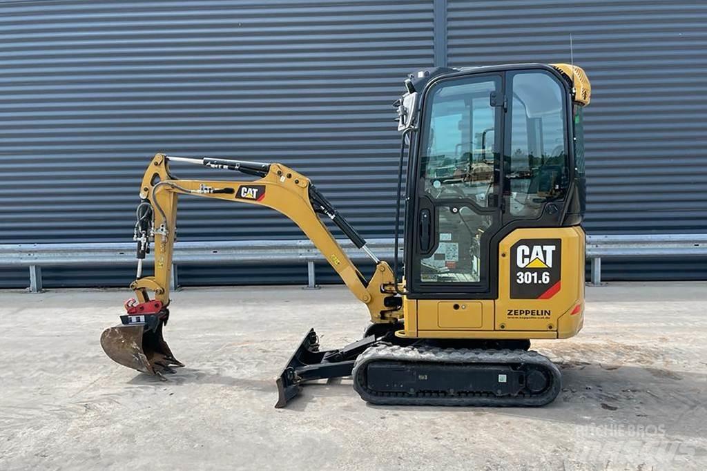CAT 301.6-05 A Kāpurķēžu ekskavatori