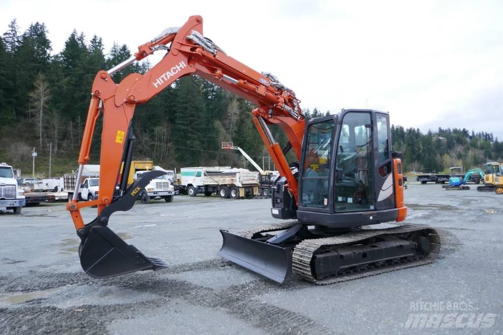 Hitachi ZX75UR-5B Kāpurķēžu ekskavatori