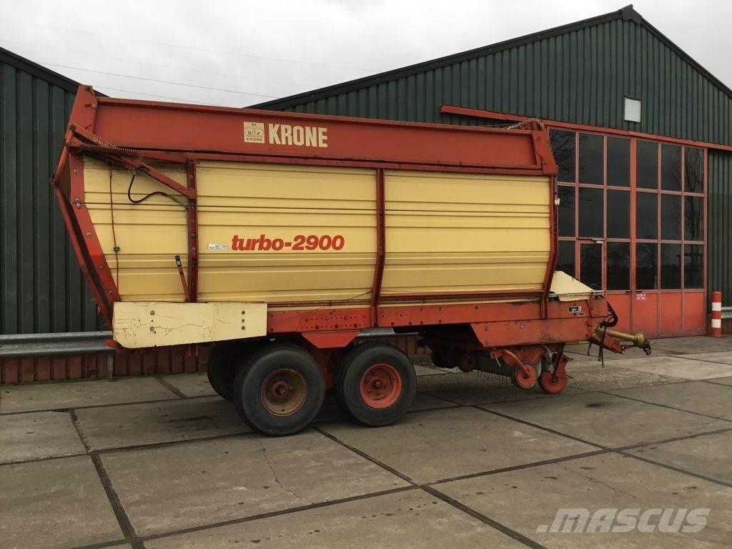 Krone TURBO 2900 Savācējpiekabes