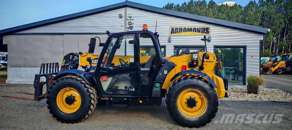 CAT TH 407C Ag 93kW Lauksaimniecības pacēlāji