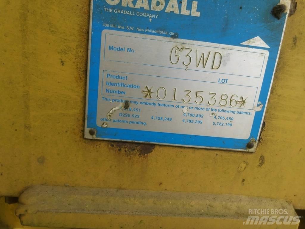 Gradall G3WD Ekskavatori uz riteņiem