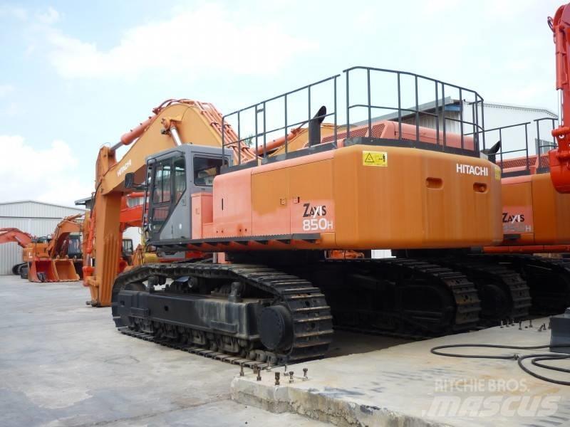 Hitachi ZX 850 H Kāpurķēžu ekskavatori