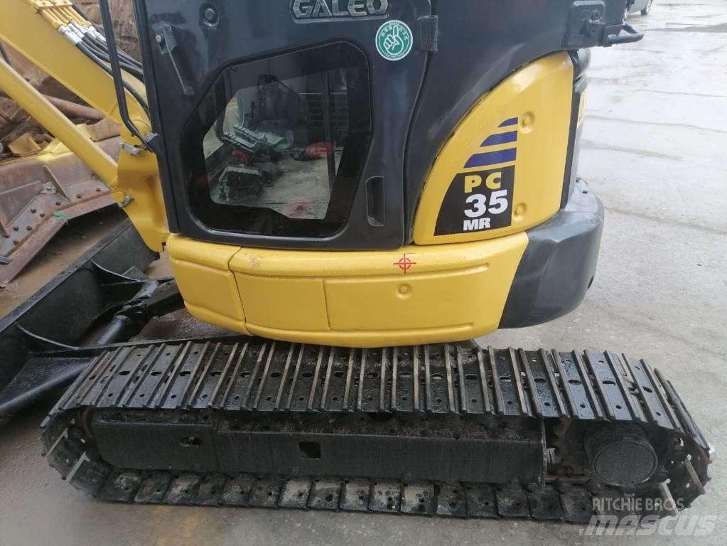Komatsu PC 35 MR Kāpurķēžu ekskavatori